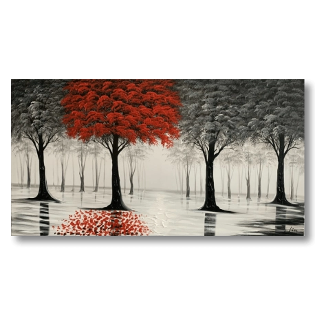 Tableau - Black and Red II