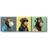 Tableau - Monkey See, Monkey Hear, Monkey Speak