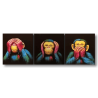 Tableau - Abes: No See, No Hear, No Speak II