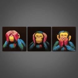 Tableau - Abes: No See, No Hear, No Speak II