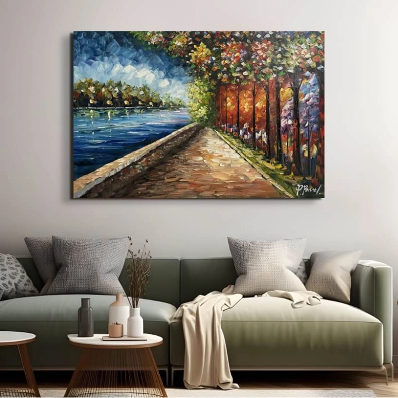 Tableau - By the Lake