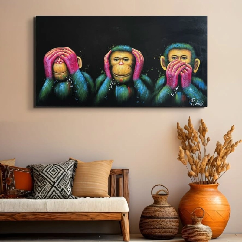 Tableau - Abes: No See, No Hear, No Speak