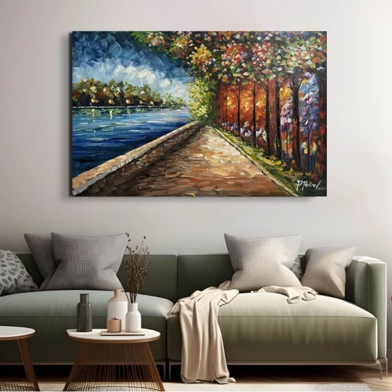 Tableau - By the Lake