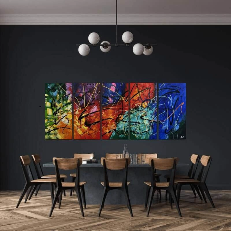 Tableau - Colorful Explosion